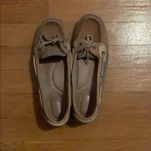 Women’s Beige Sperry’s